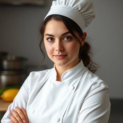Chef Isabella Conte looking confidently at the camera